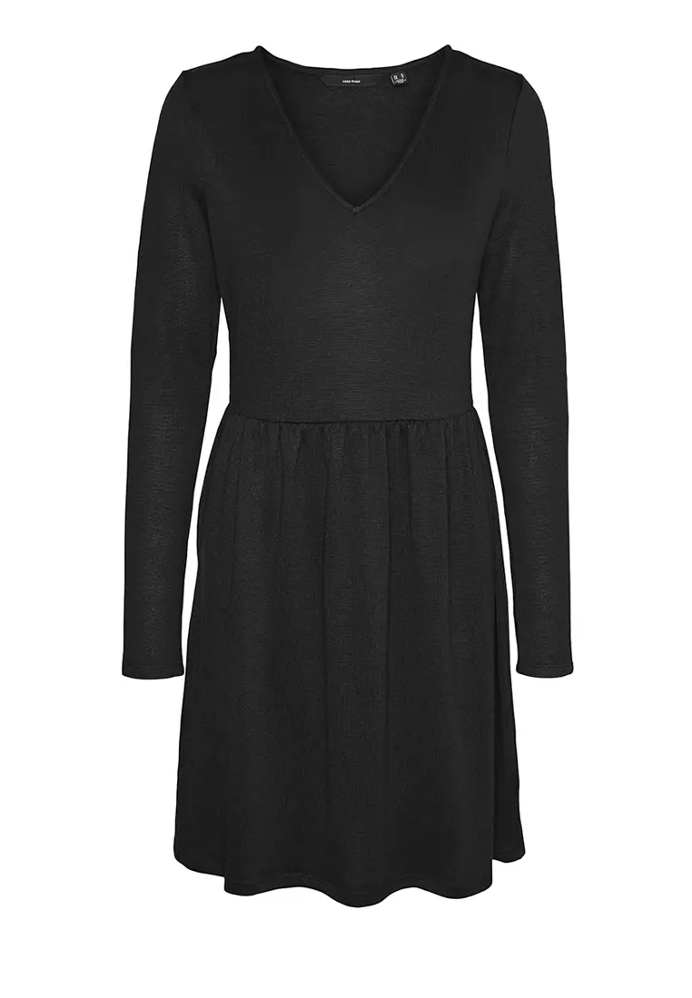 Olive Long Sleeves Dress