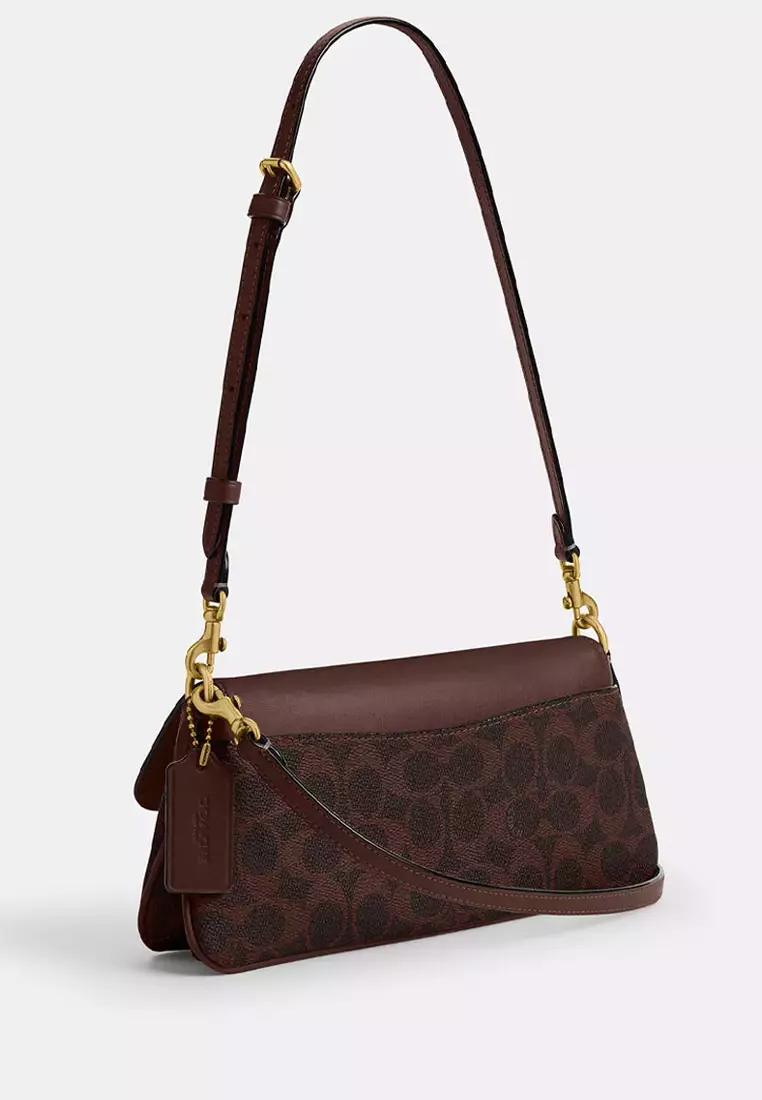 Buy Coach Jet Shoulder Bag In Signature Canvas 2026 Online | ZALORA