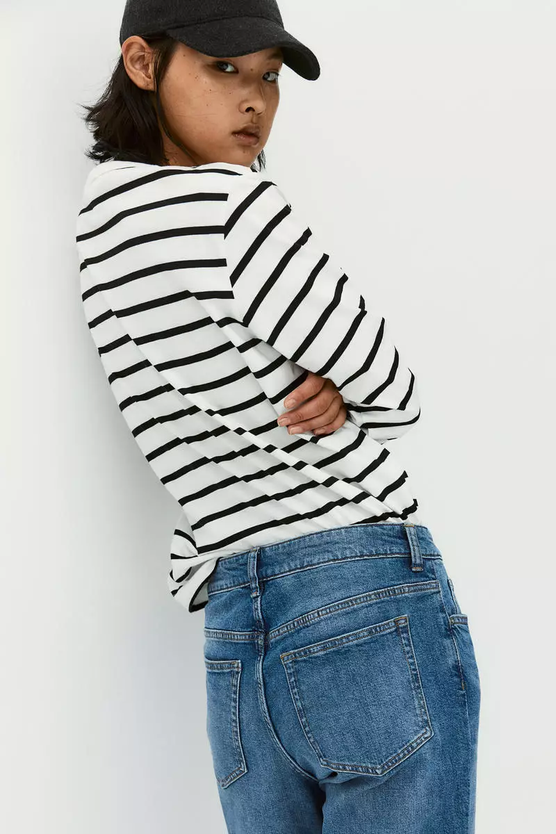 Slim High Jeans