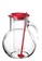 Bormioli Rocco red Bormioli Rocco 2500 ML Kufra Jug with Lid & Ice Tube / Glass Jug / Juice Containers / Glass Jugs & Drinkware / Jugs & Pitchers / Water Container / Jug with Lid & Ice Container - Red 4D32BHL0153FB7GS_1
