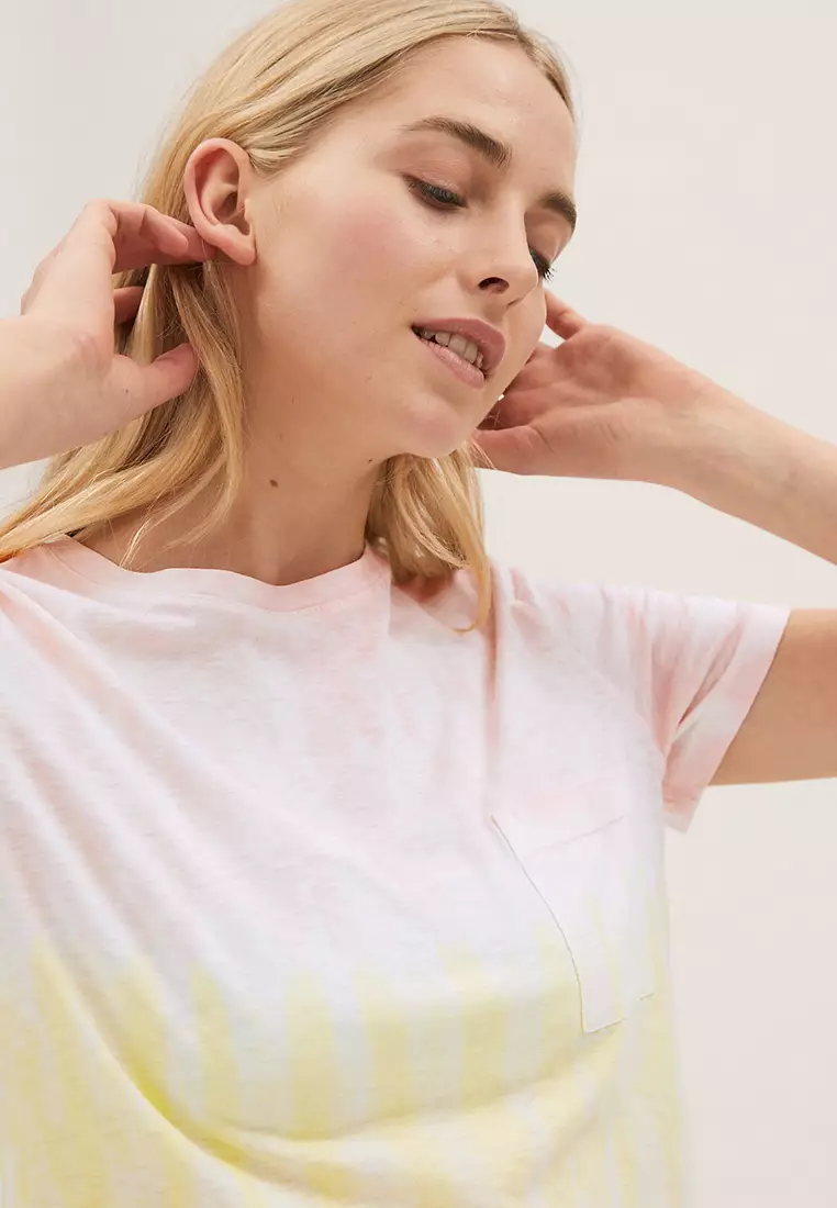 Pure Cotton Printed Crew Neck T-Shirt