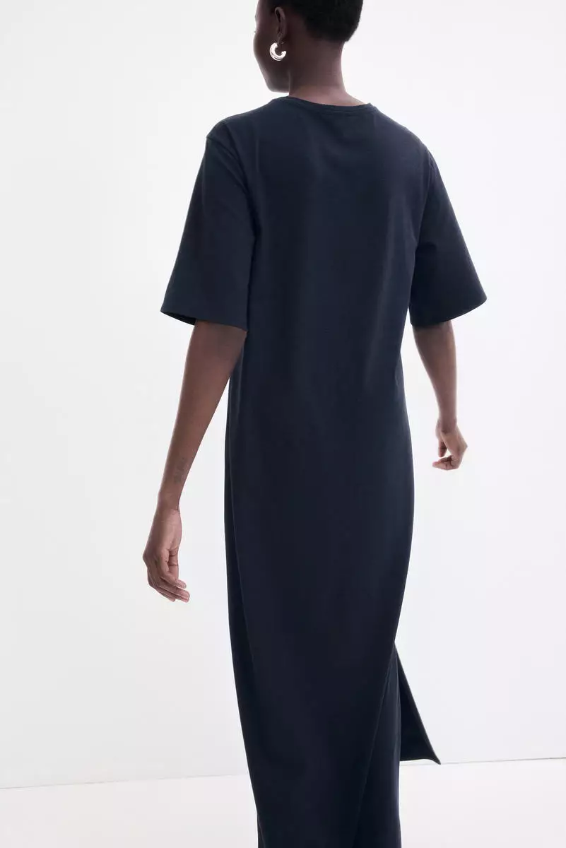 Buy H&M Long T-shirt dress Online | ZALORA Malaysia