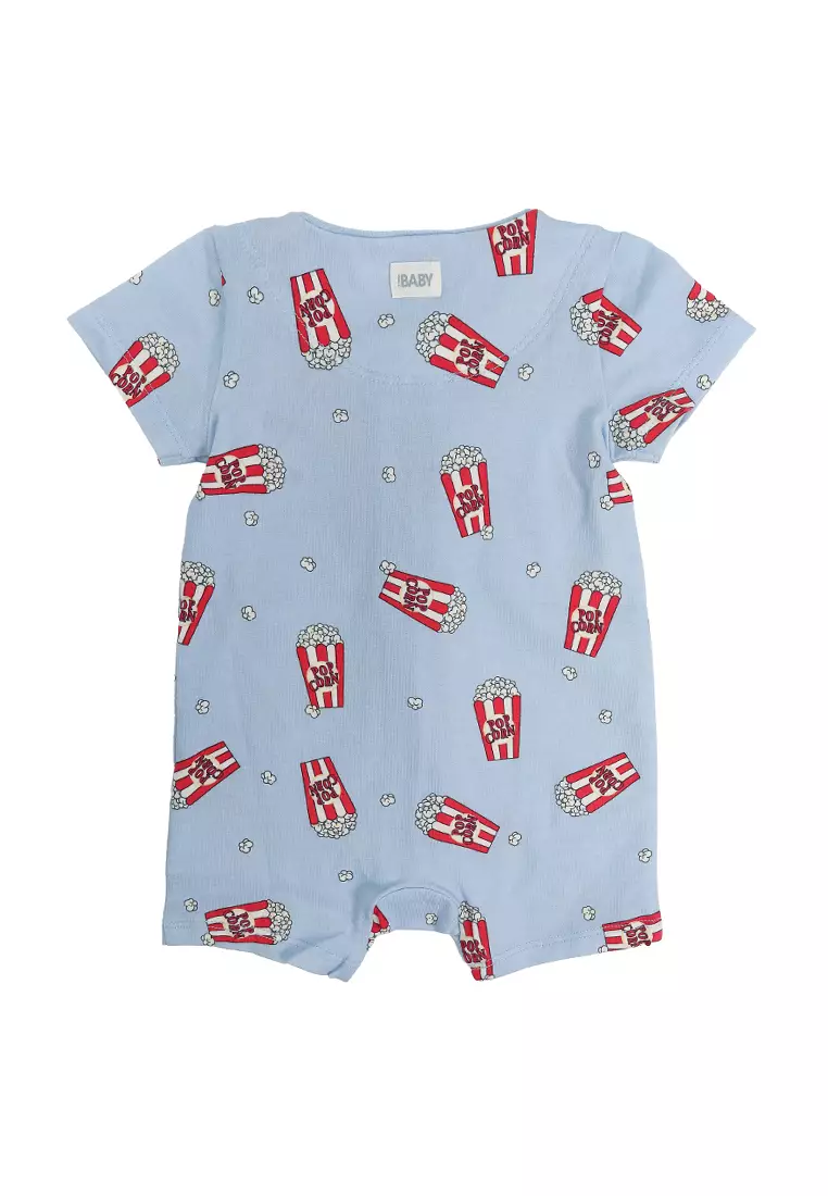 短袖拉鍊連身短褲