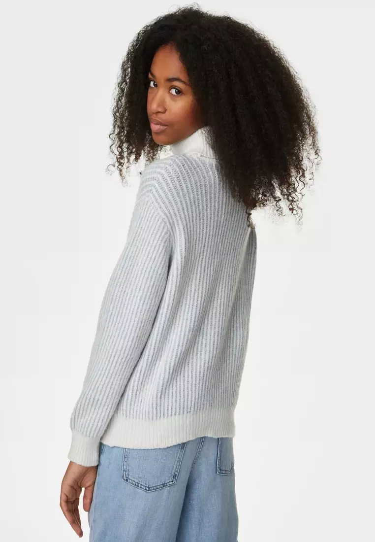 Buy MARKS SPENCER Striped Knitted Jumper 2025 Online ZALORA