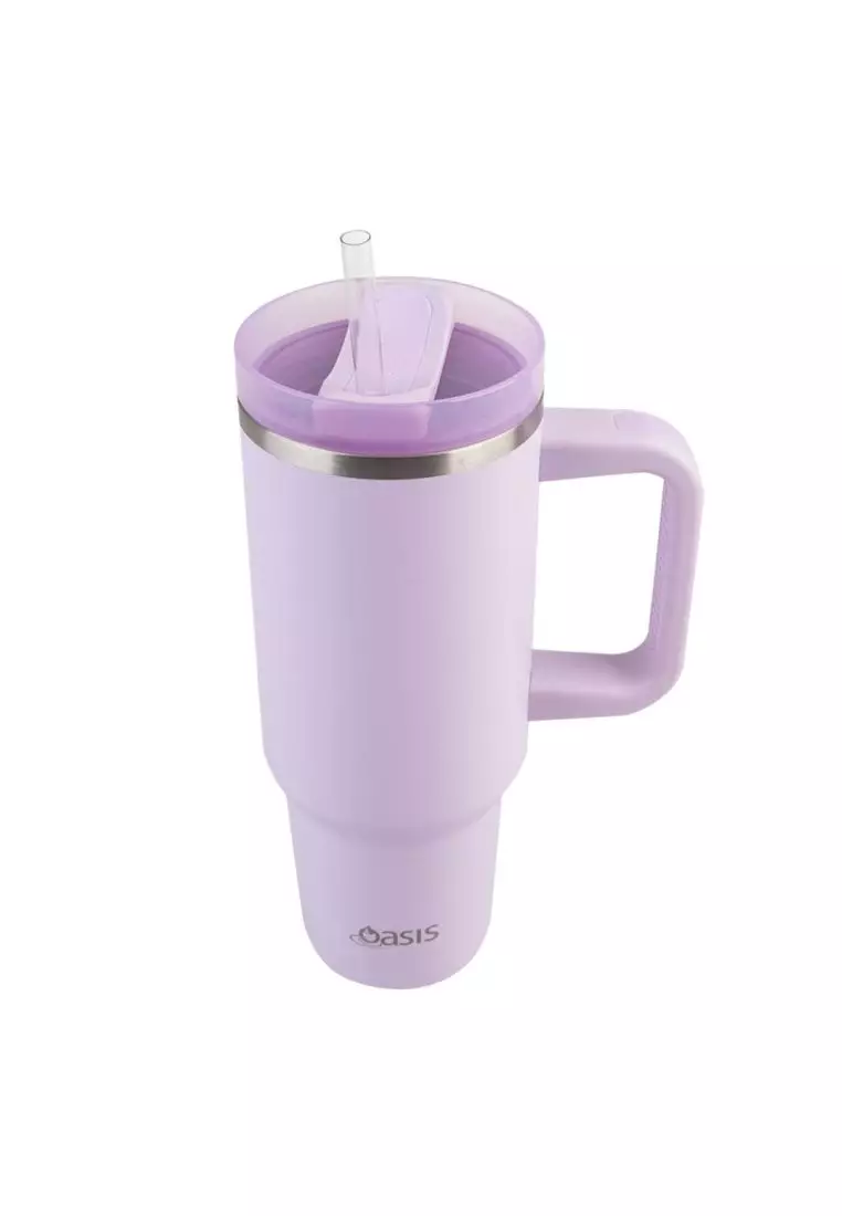 Oasis Stainless Steel Insulated Commuter Travel Tumbler 1.2L - Orchid