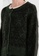 LOWRYS FARM green Patterned short knit pullover CAFE5AA9465857GS_3