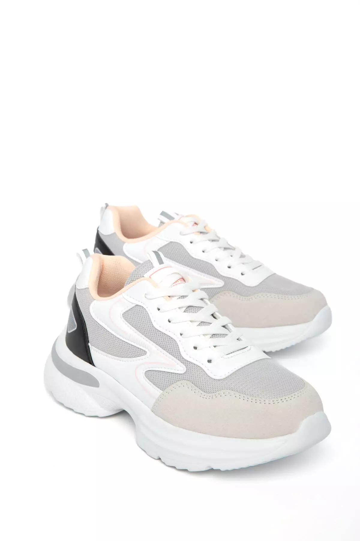 White-Powder Women'S Sneaker 21272