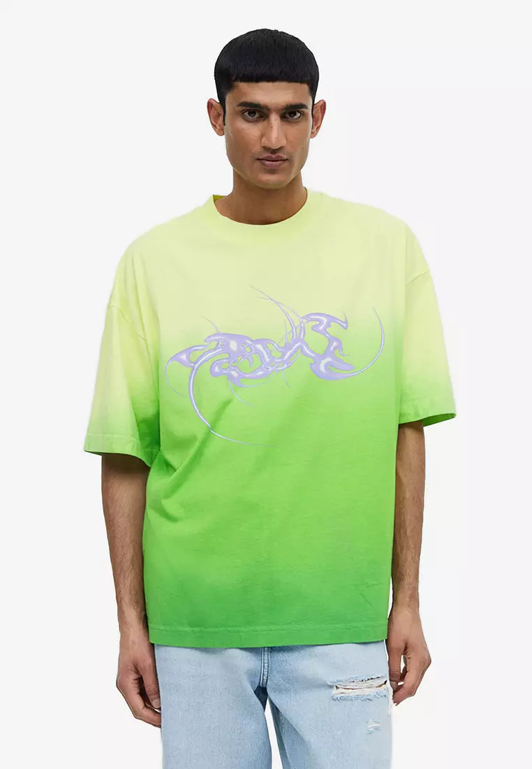 H&m neon t shirt discount