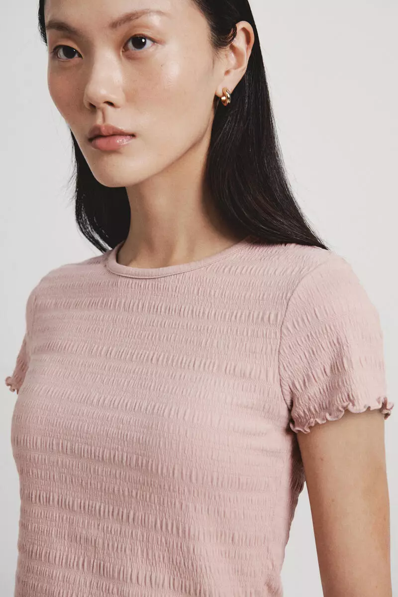 Smocked top