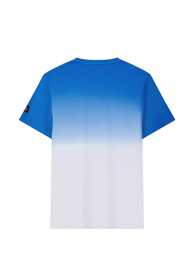 男裝 K-SWISS LOGO 漸變色全棉T裇