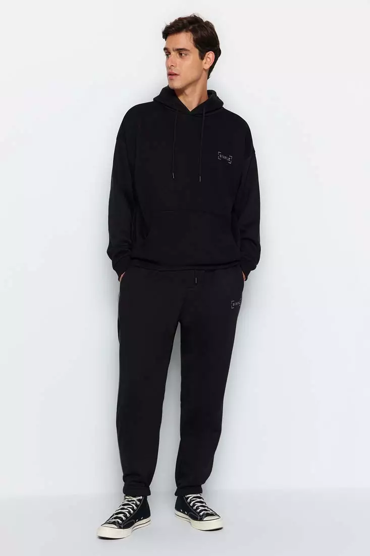 Mens hoodie new arrivals tracksuit set