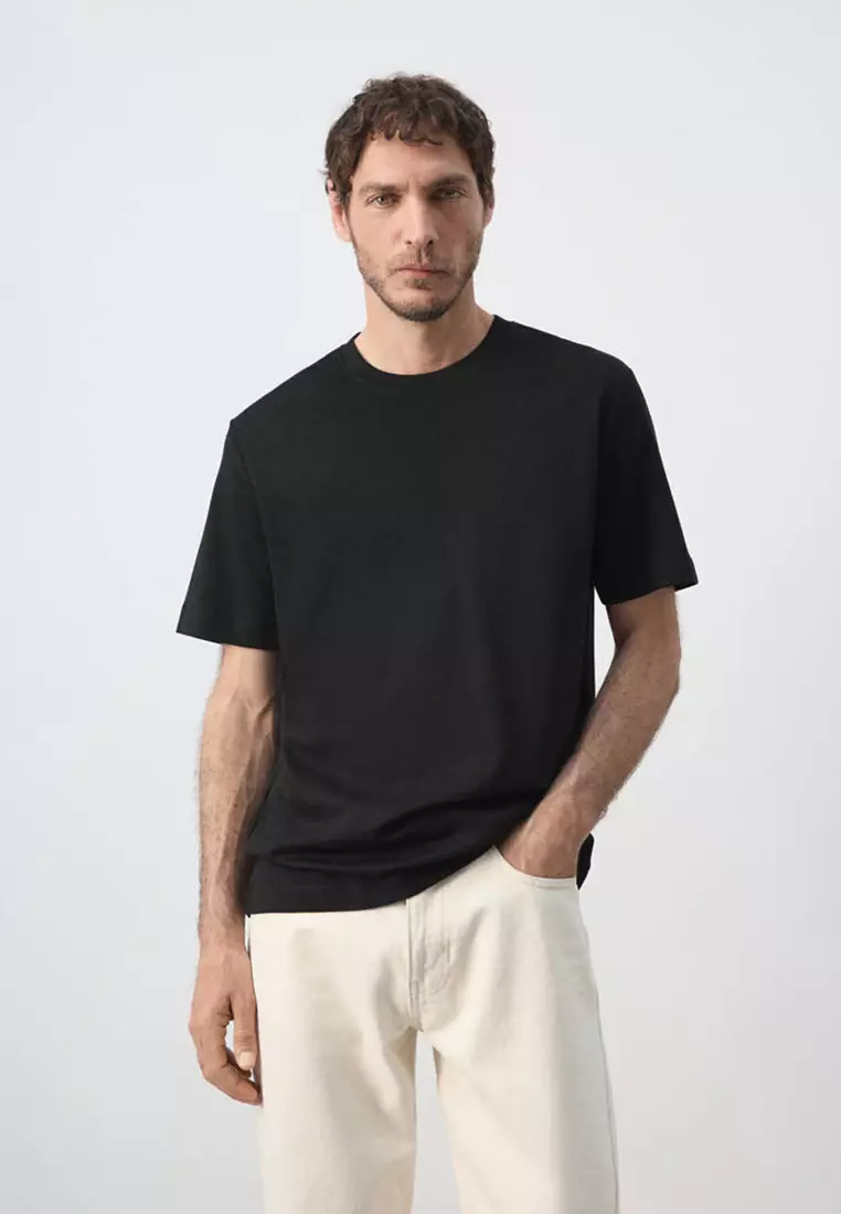 Buy MANGO Man Regular Fit T-Shirt 2026 Online | ZALORA