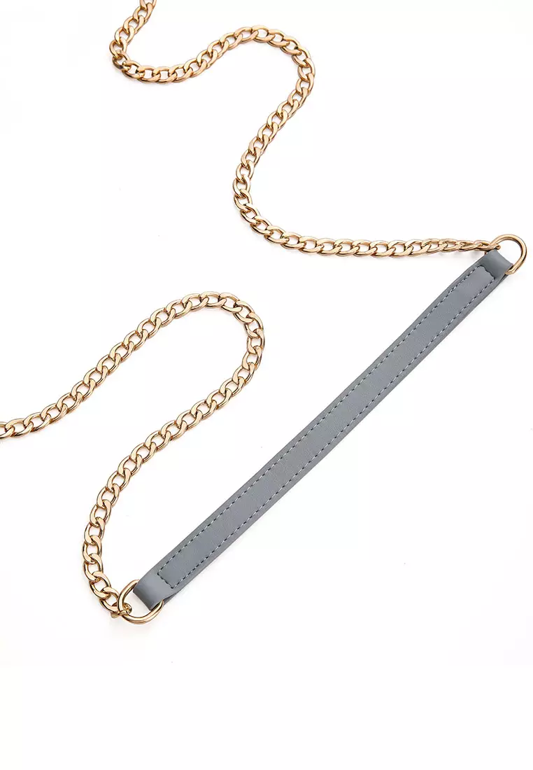 GYKACO YUI Blue- Tas Wanita Sling Bag - Fashion Top Handle Bag (Import)