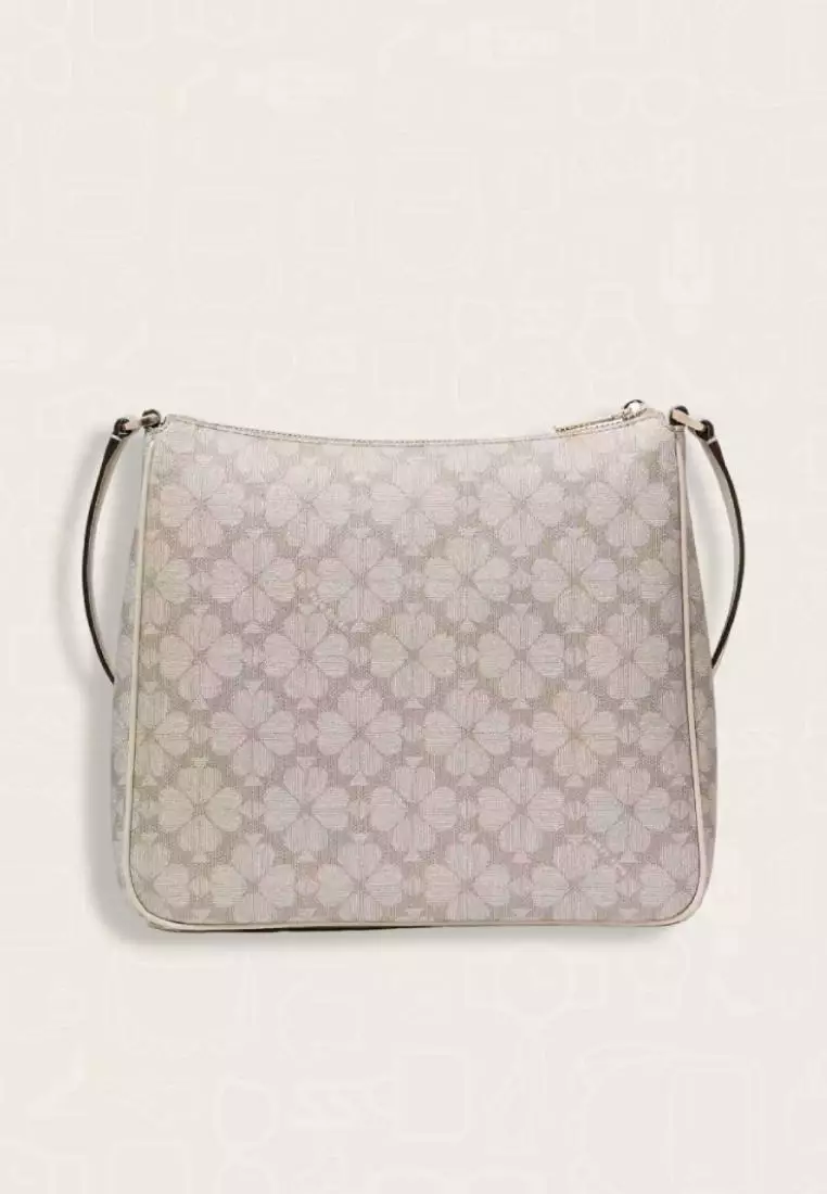 Kate Spade Signature Spade Flower Swingpack Crossbody Dark Mushroom Cap Multi