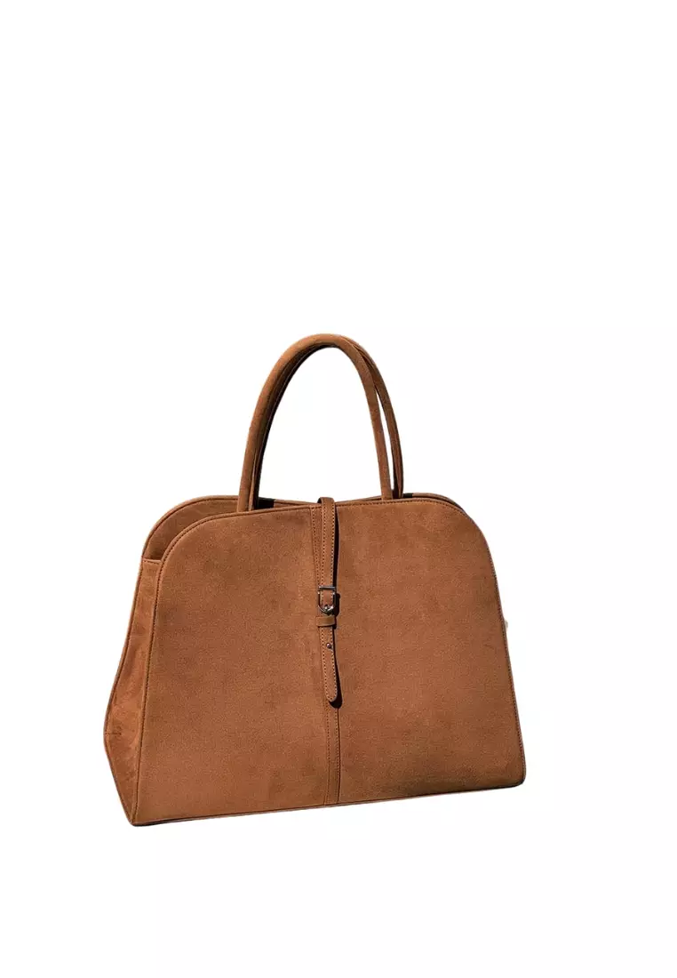 Jual Monorow Blanc Large - Suede Camel Original 2025