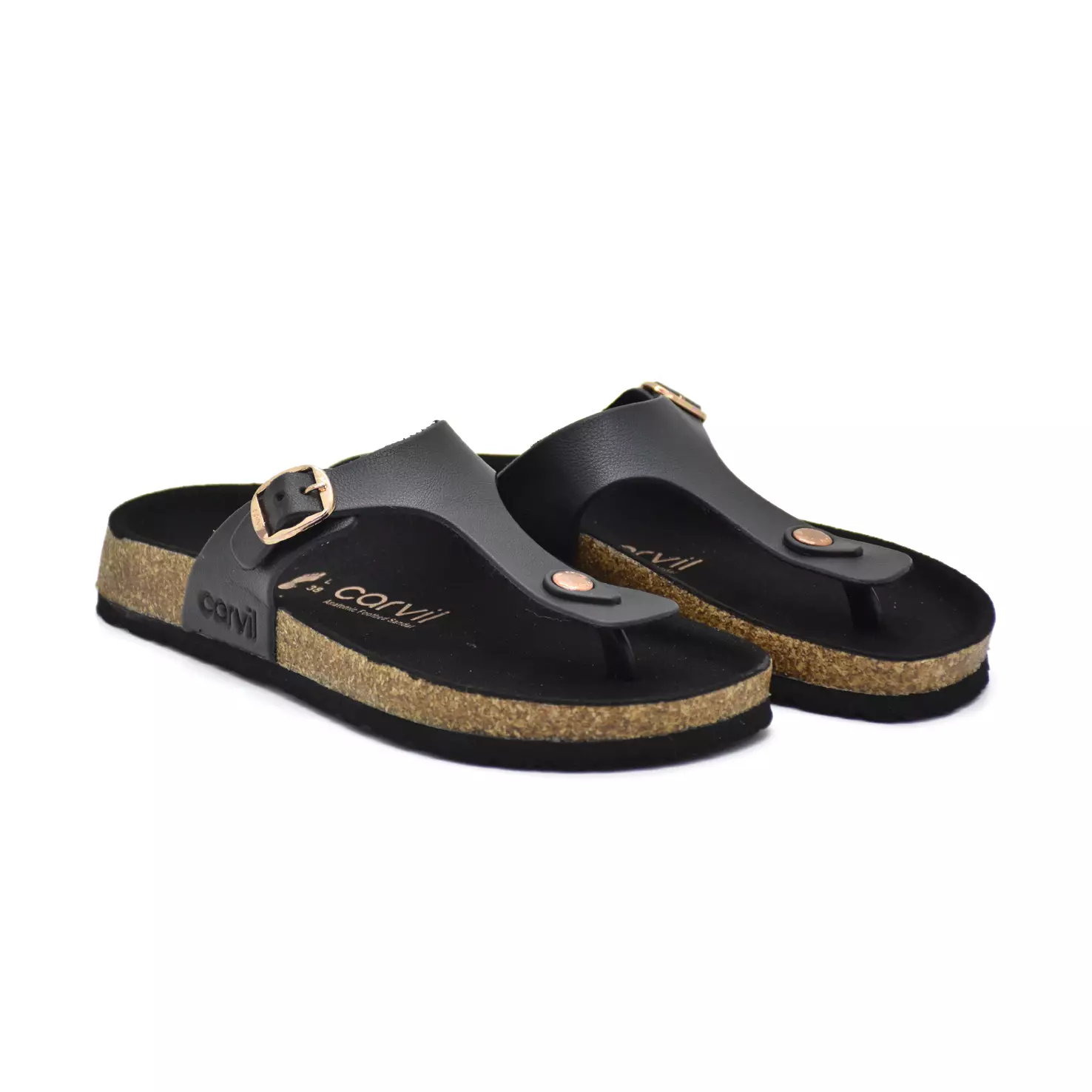 Carvil Sandal Wanita Julliet-01 L Black