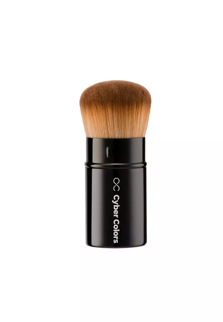 CYBER COLORS RETRACTABLE KABUKI BRUSH 1PC 1piece