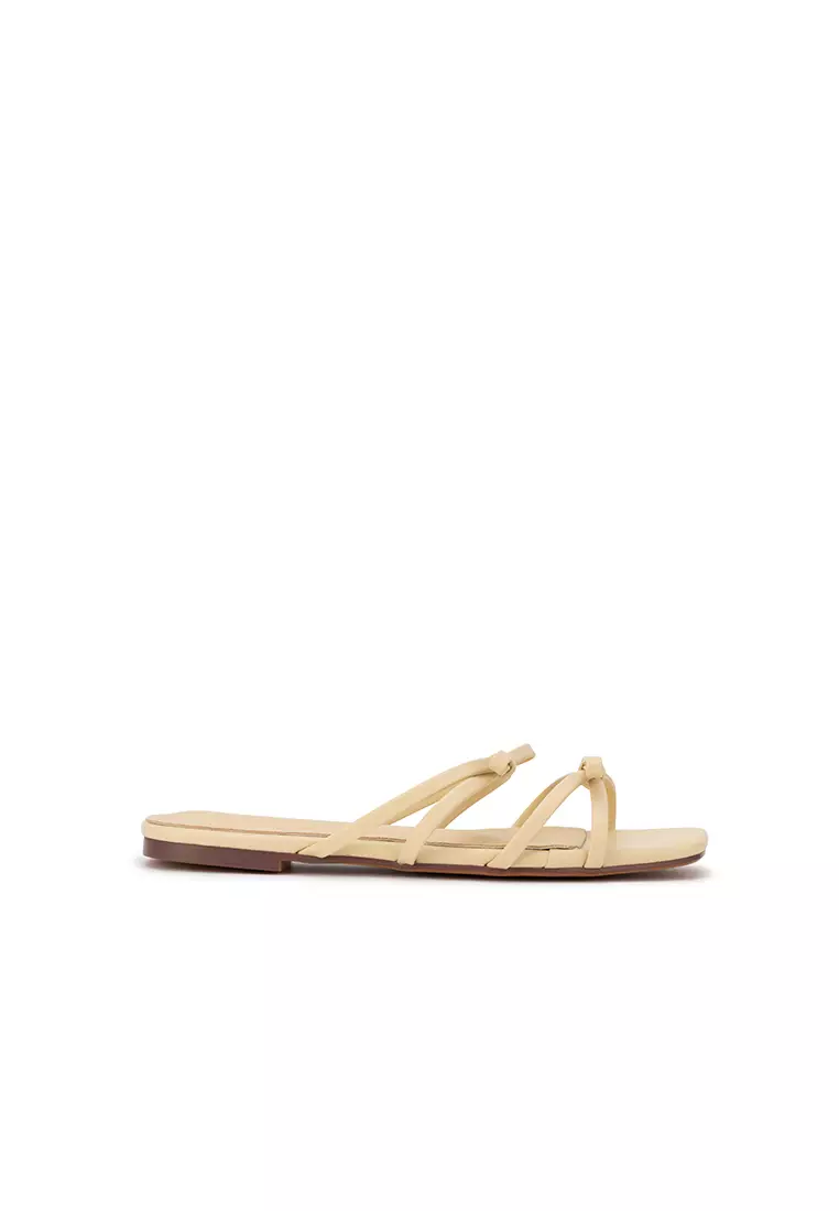 Discount on Nose  shoes - SKU: BOW FLAT SLIDE