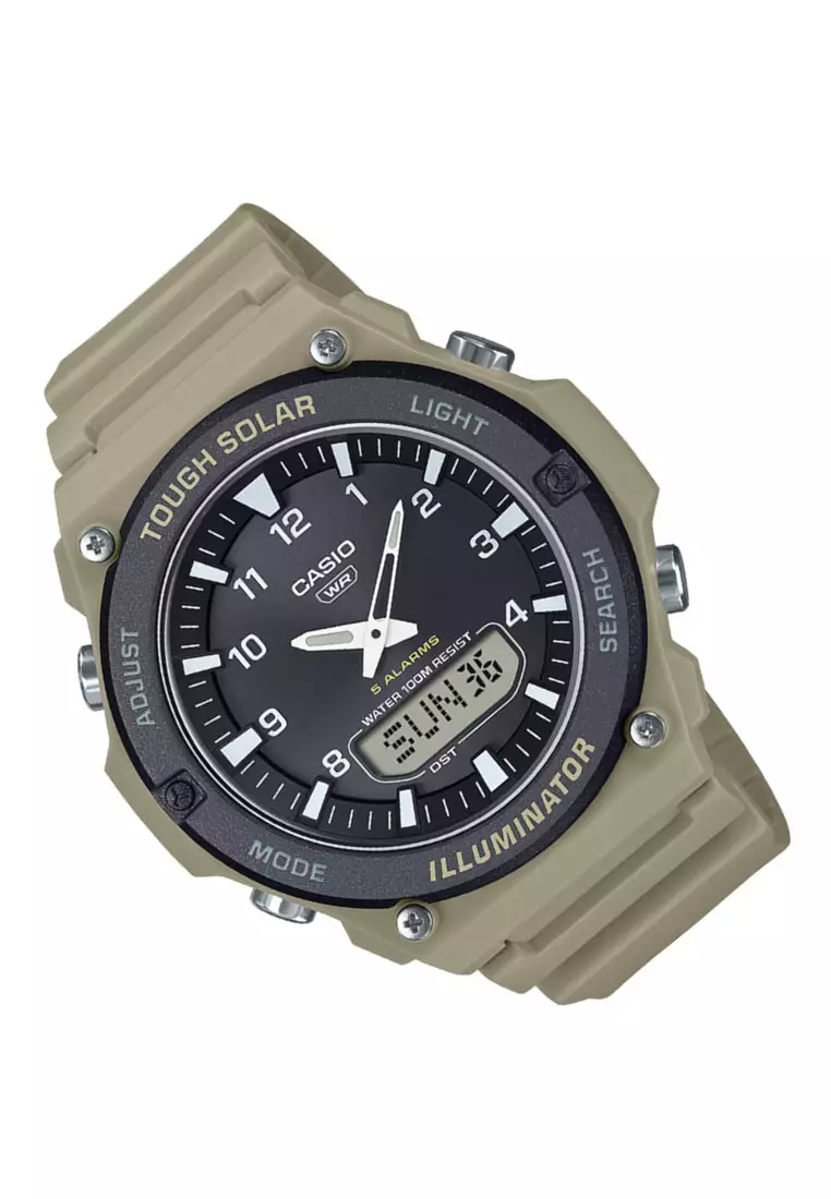 Digital Analog Solar Watch AQ-S820W-5A