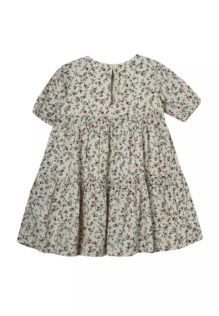 Buy GAP Layered Dress with Puffed Sleeves 2024 Online ZALORA