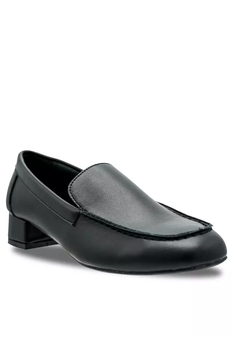 Women Slip On Faux Leather Loafers