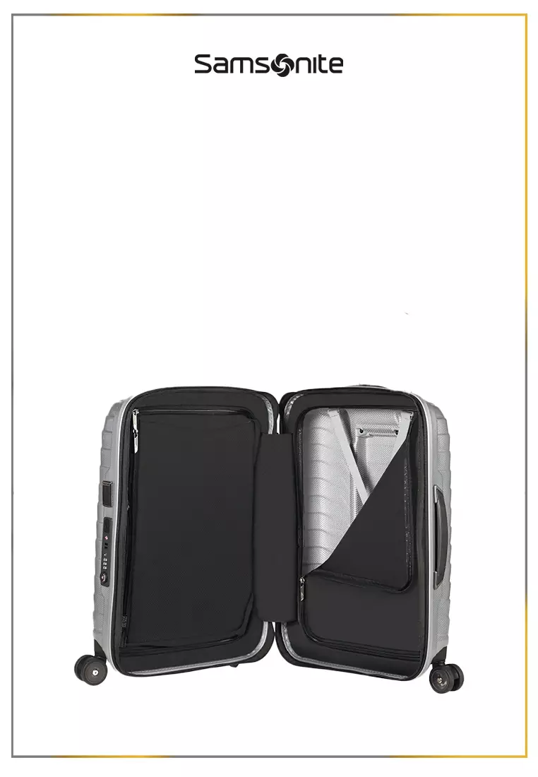 Samsonite Koper Hardcase Proxis Spinner 55/20 Expandable - Silver