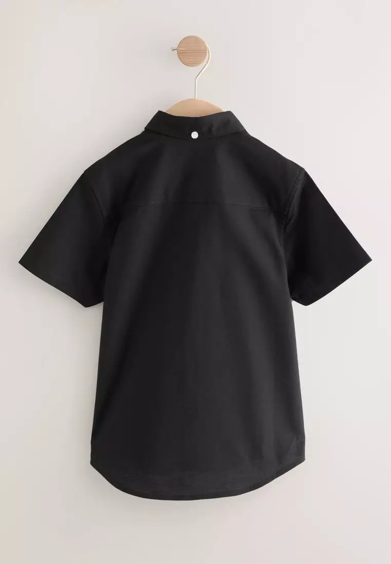 Short Sleeve Cotton Rich Oxford Shirt