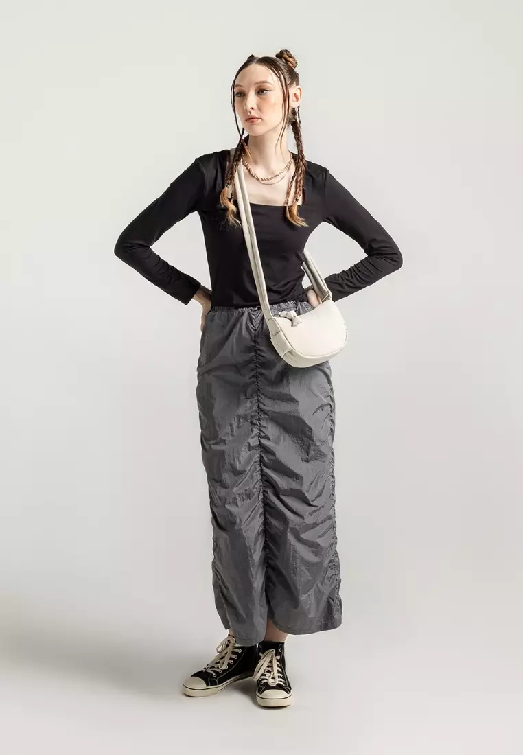 Soffa Micro Hobo Bag - Oatmilk