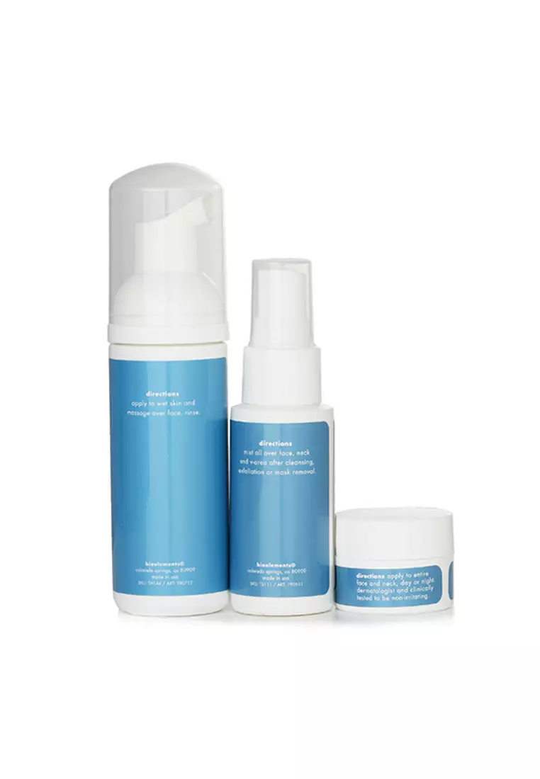 Bioelements - 3-Step Mini Starter For Combination Skin Set 3pcs
