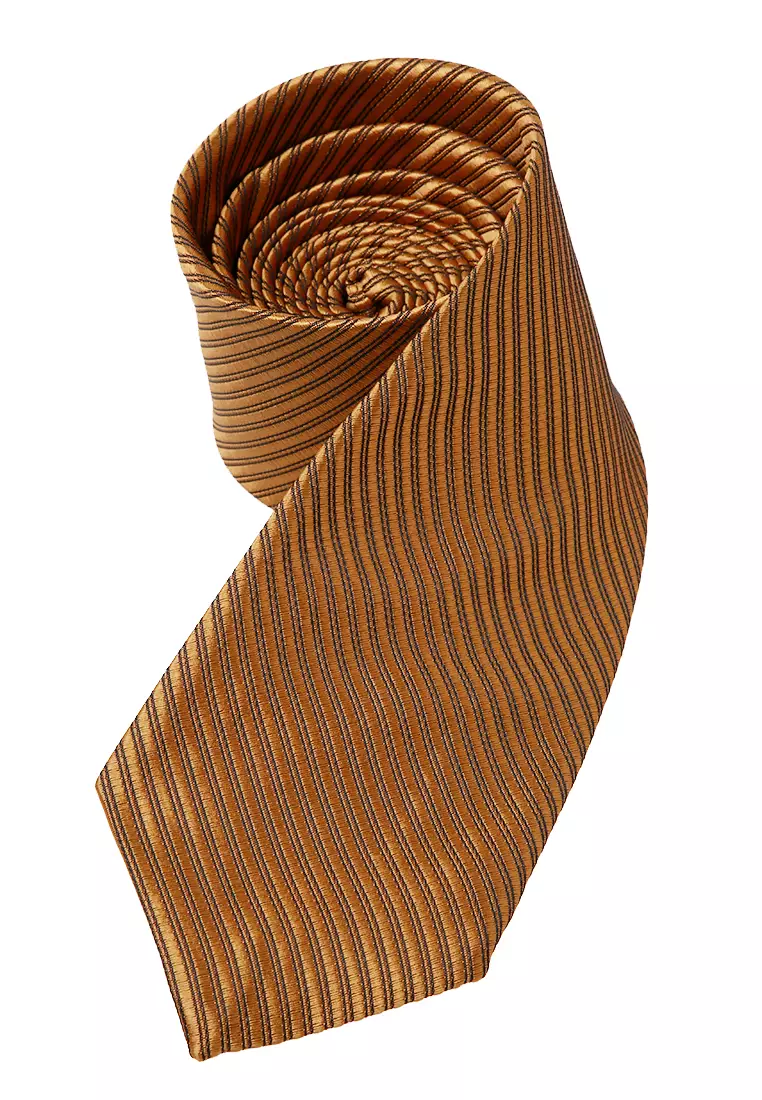 Ocean Dasi Pria Garis Long Line Tie Man Neckwear Aksesoris Fashion Material Polyester ORIGINAL