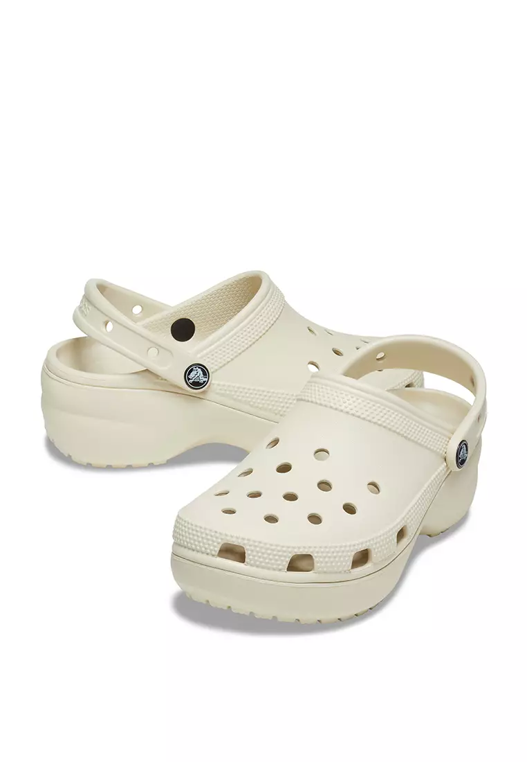 Crocs Women Classic Platform Clog W - Bone