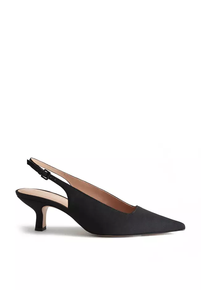 Next black slingbacks shop
