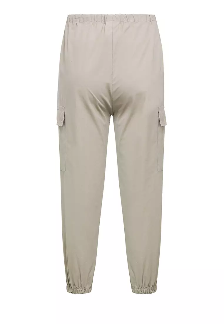 Pito Dito Girl Benign Celana Jogger Panjang anak Khaki - Size 14