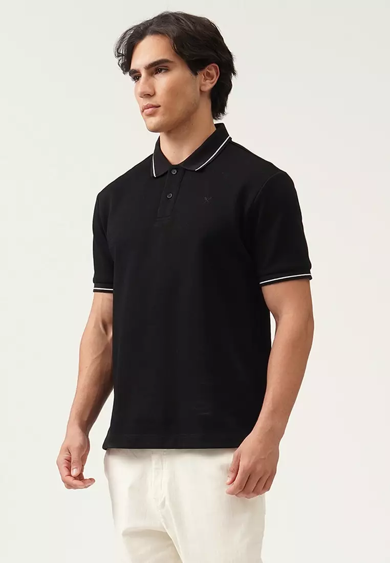 Premium Regular Fit Polo Shirt With Contrast Tipping