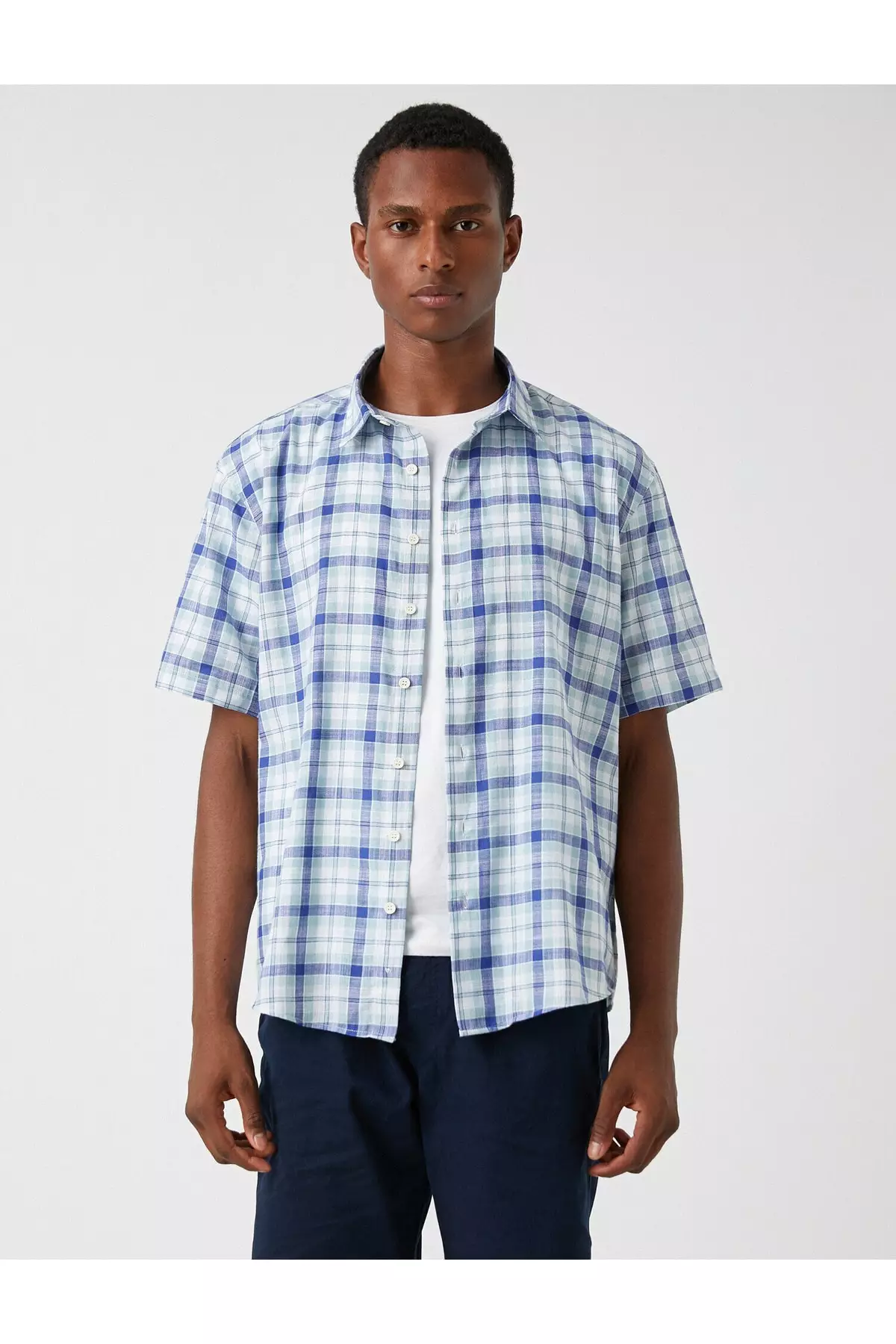 Checkered 2025 dress shirt