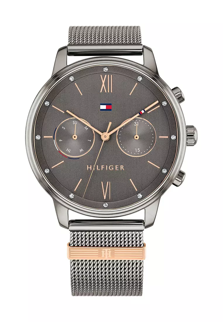 Tommy hilfiger sales black women's watch