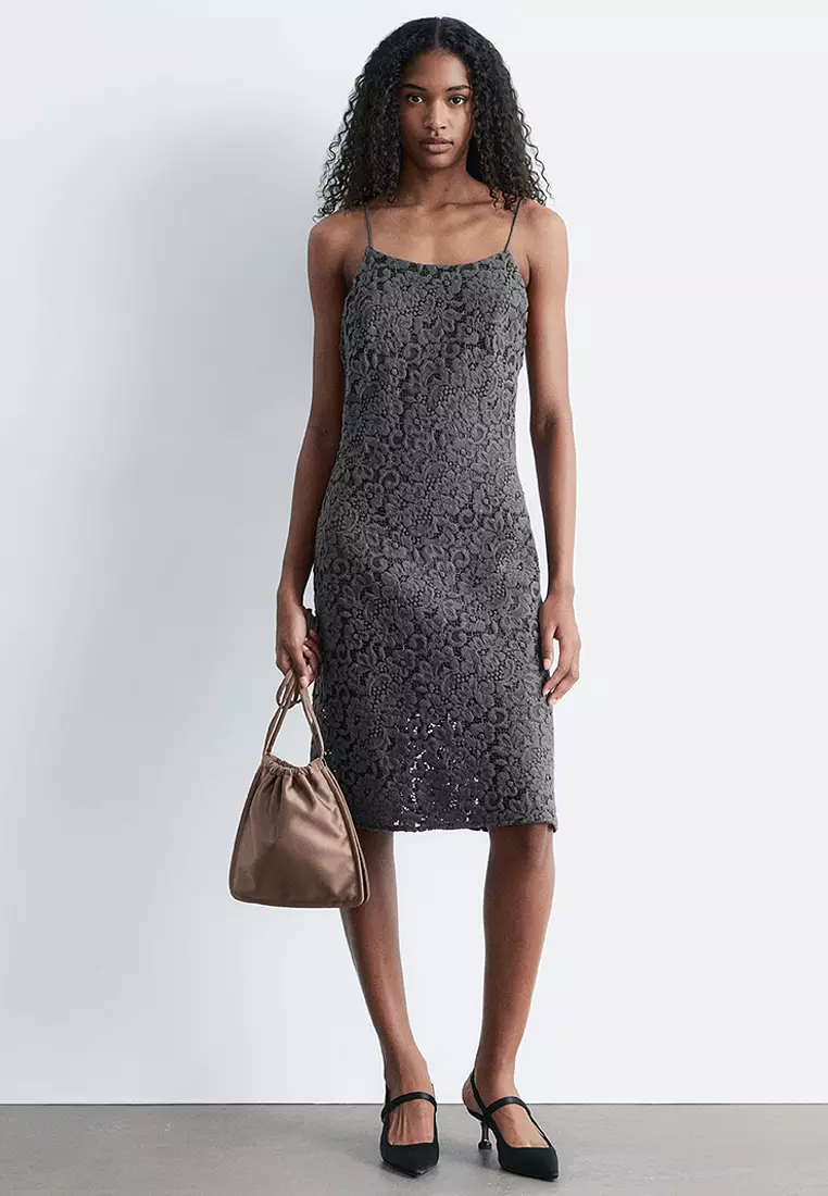 Buy & Other Stories Lace Midi Dress 2026 Online | ZALORA