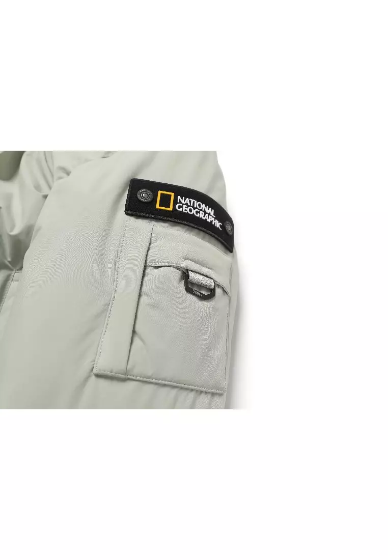 男女同款STELLER無格紋羽絨外套