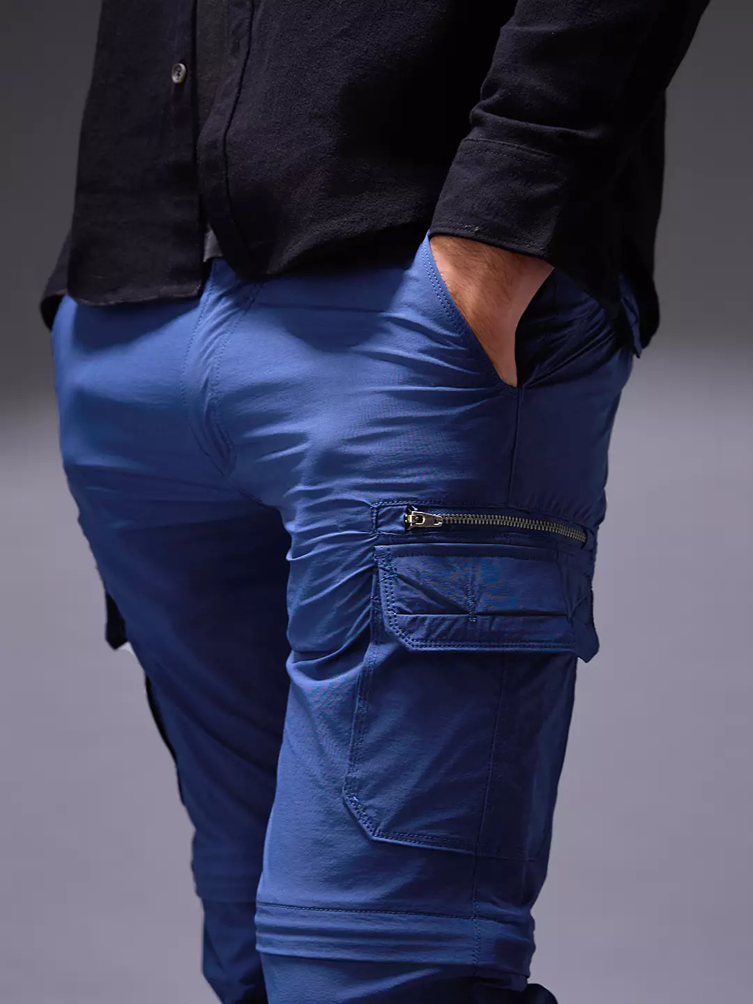 OXCON Cargo Pants Zwiss Dual-mode Celana Cargo Navy