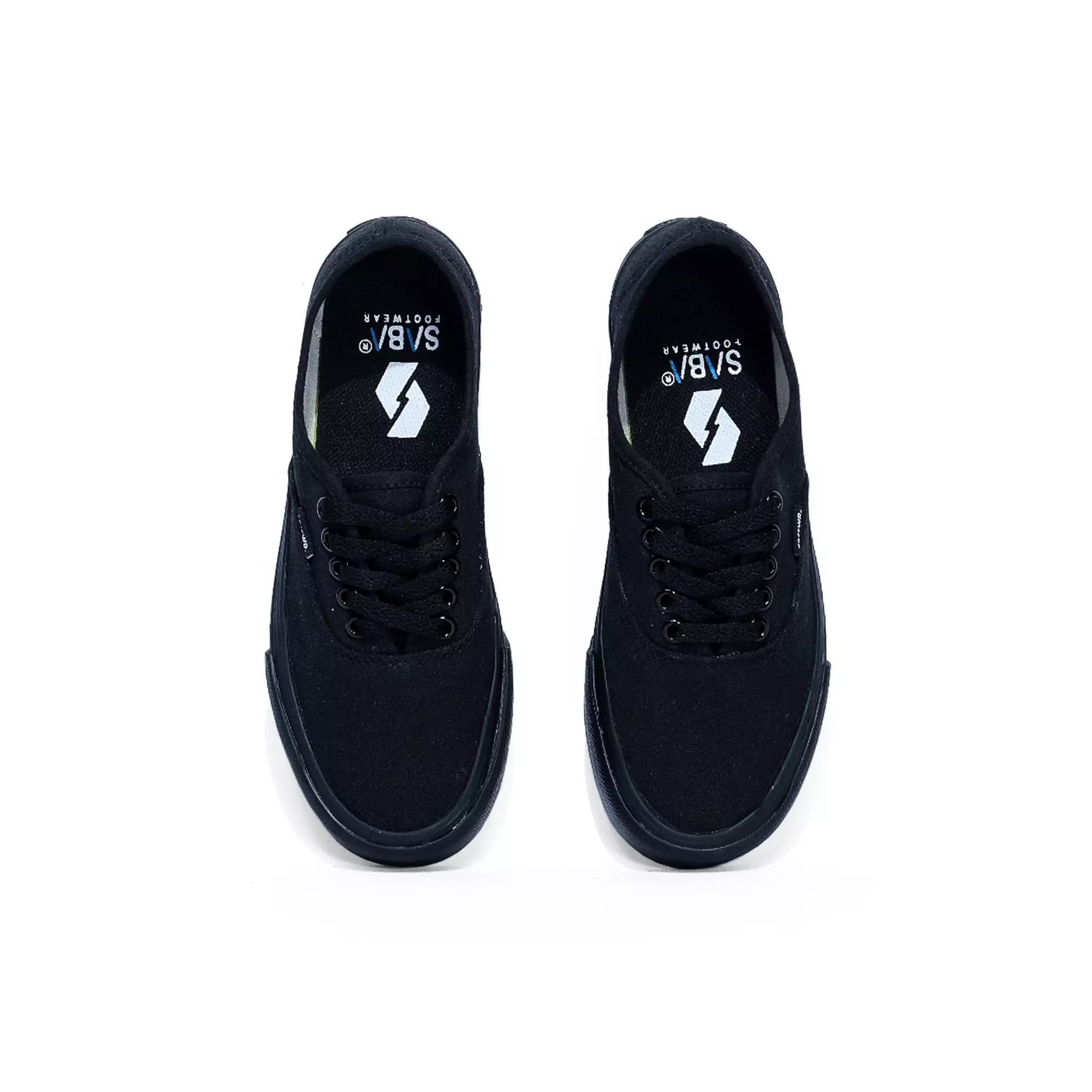 SABA Evermore  Low All Black - Sepatu Sneakers Casual Pria Wanita