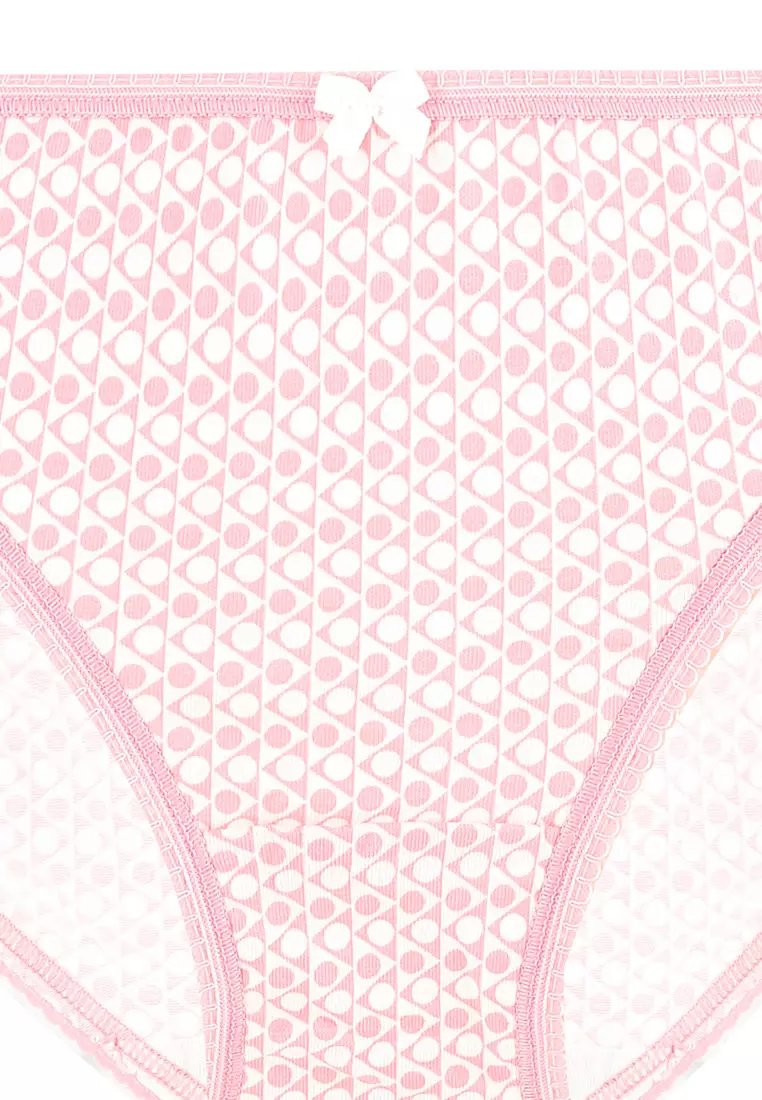 5pk Cotton Lycra™ Bikini Knickers