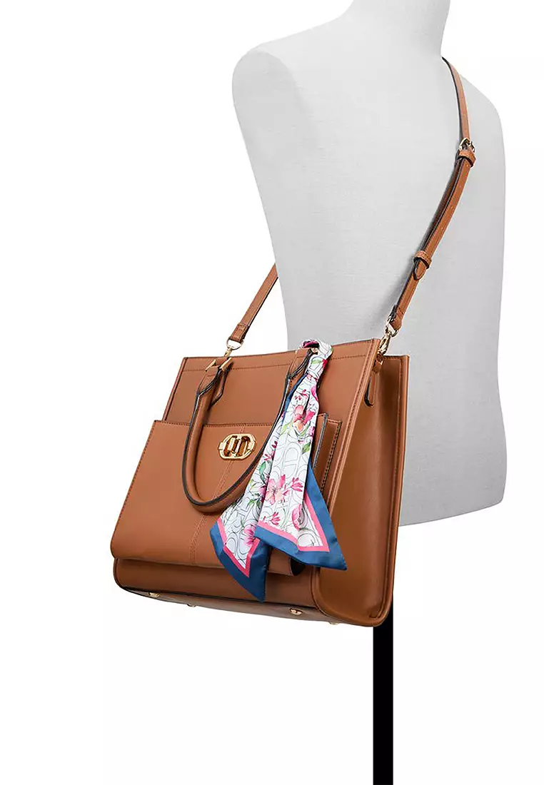 Ruya Front Pocket Scarf Satchel
