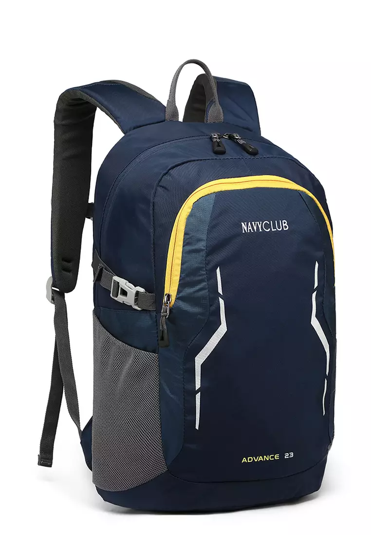 Navy Club New Arival Tas Ransel Kasual HFGG - Tas Ransel Pria Tas Ransel Wanita Tas Punggung - Backpack Up to 14 inch - Tas Laptop Daypack 23 Liter - Free Bag Cover