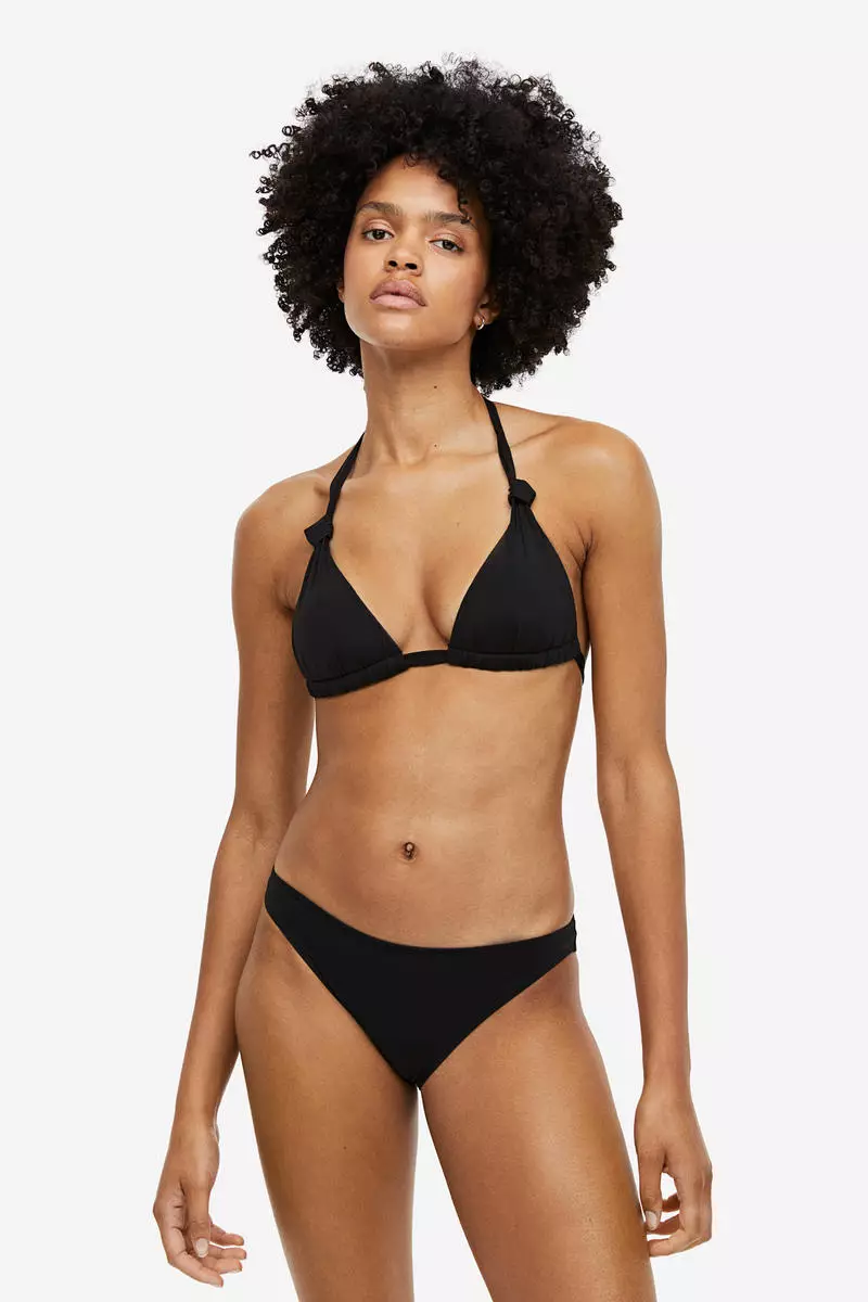 H&m black shop bikini top