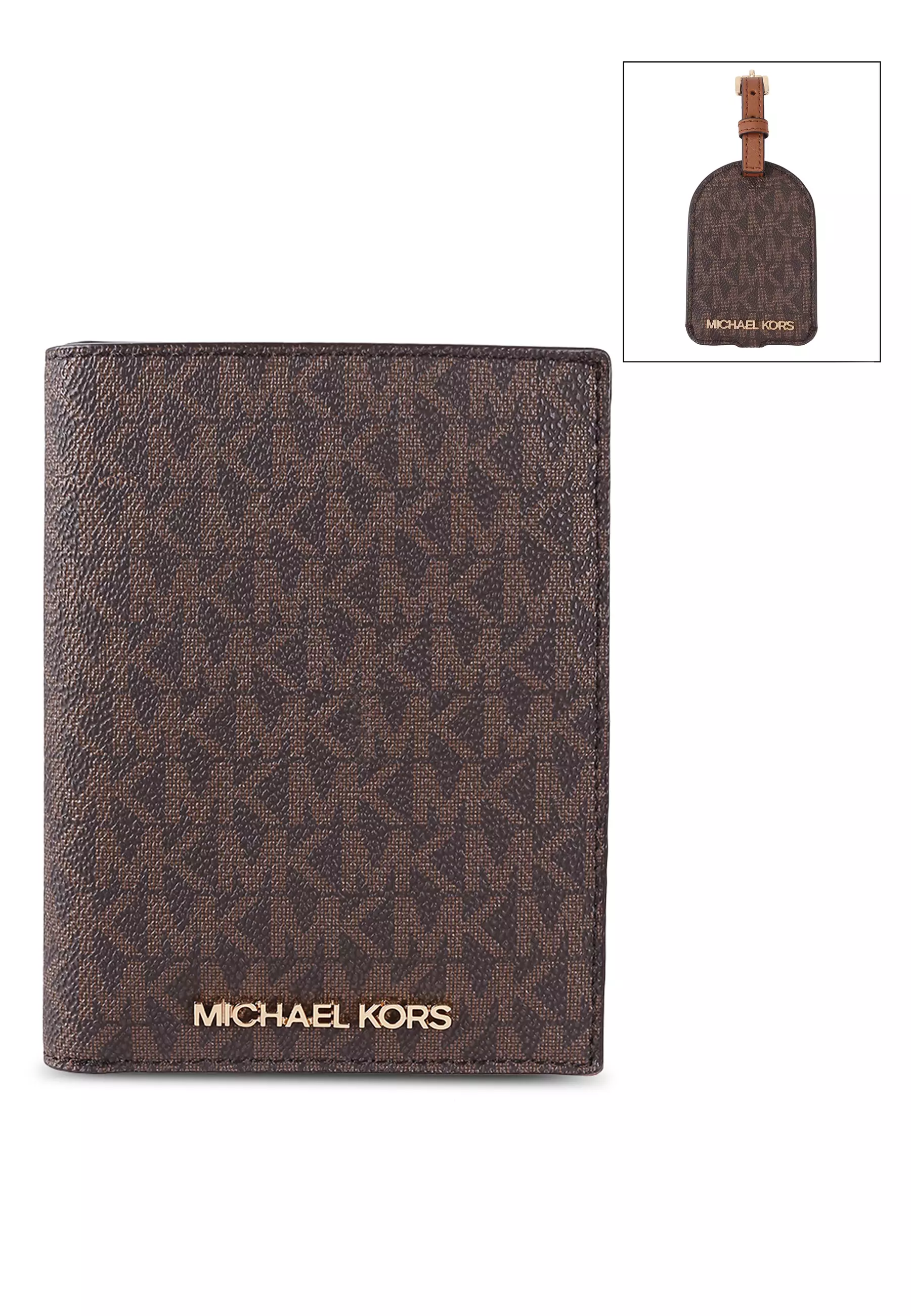 Michael kors passport store holder and luggage tag