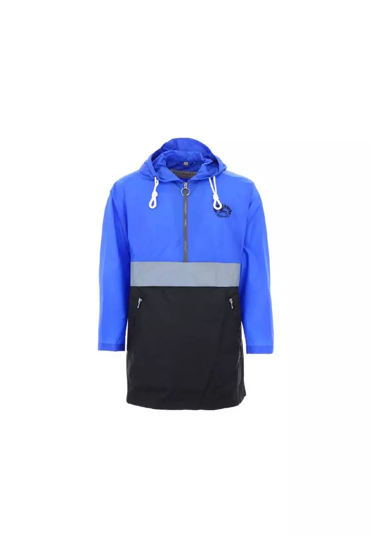 Burberry hotsell windbreaker blue