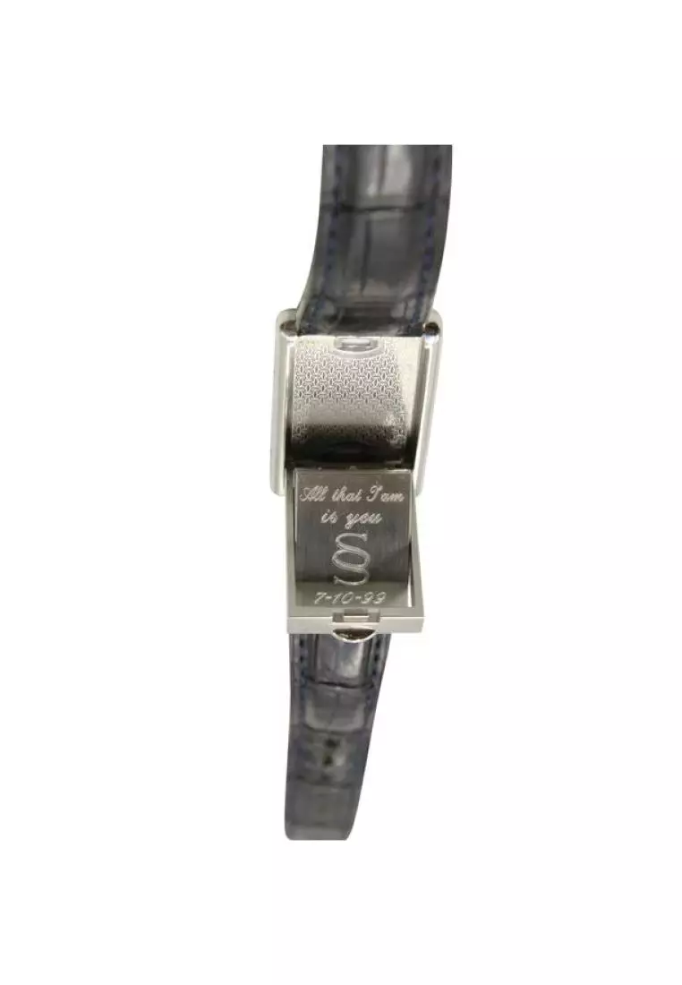 Cartier watch hot sale with sapphire