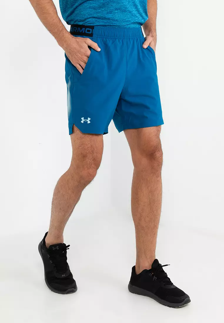 Men's Light Blue Athletic Shorts 6