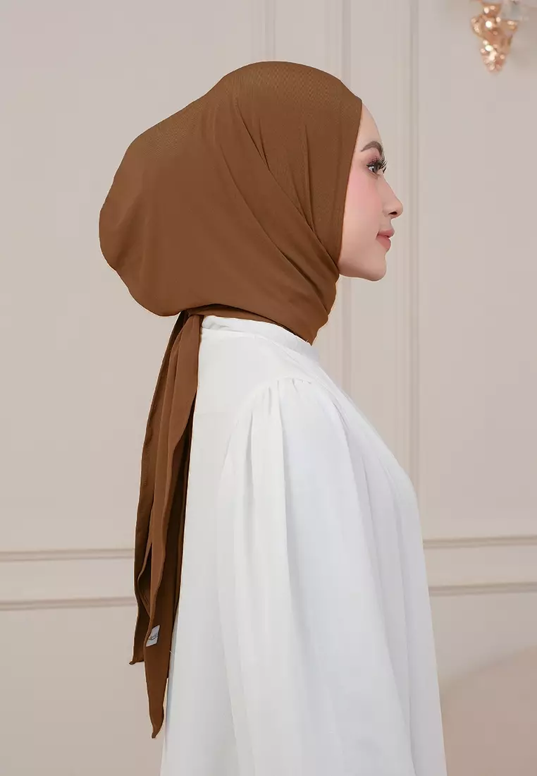 HIJAB INSTAN QIARA - BROWN