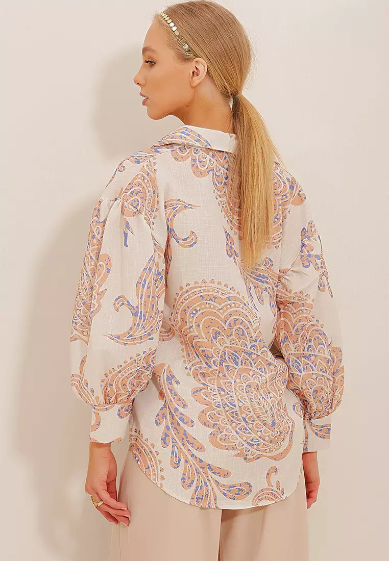 Patterned Woven Shirt